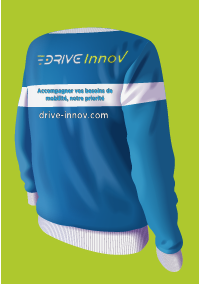 Sweat côté Drive Innov
